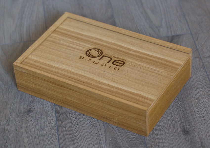 SkyBook Studio Nature Wood Box UV Graviranje