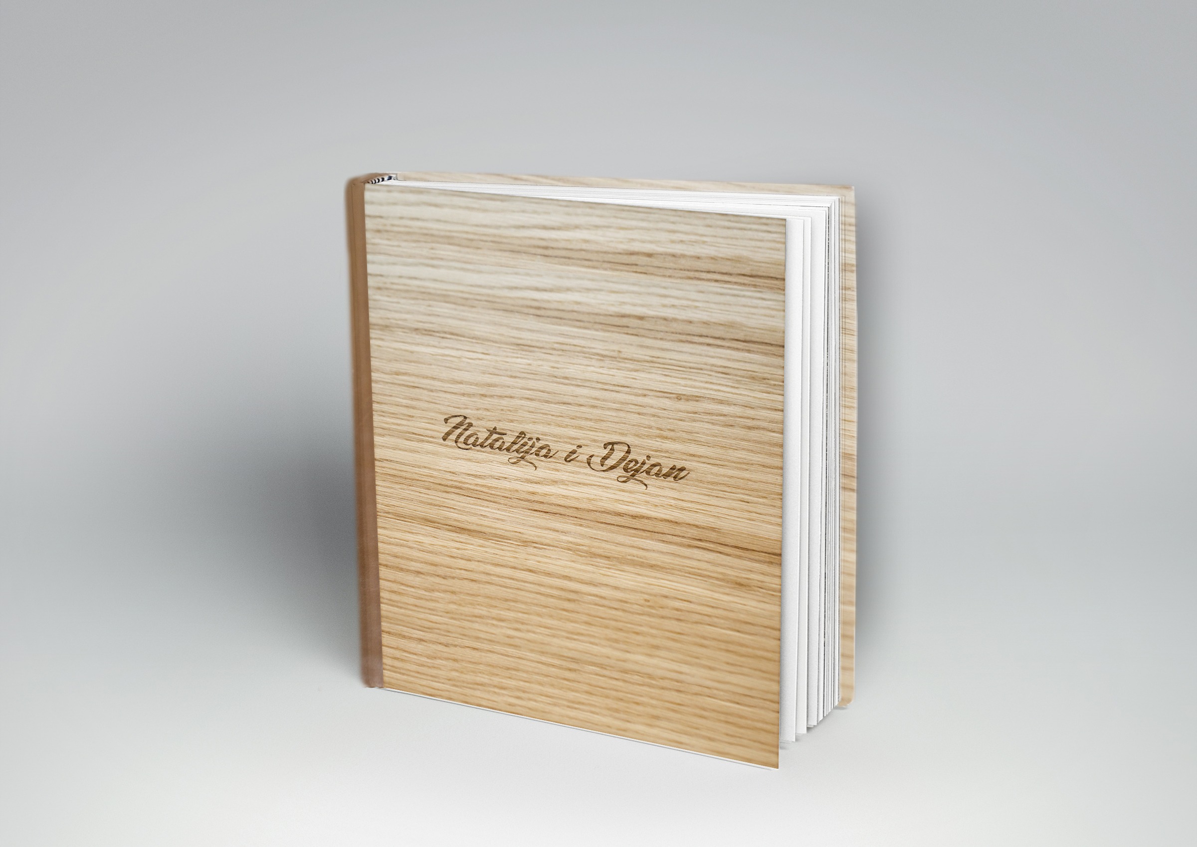 SkyBook Studio Photobook Wood Craft UV Graviranje